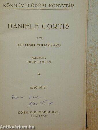 Daniele Cortis I-II.
