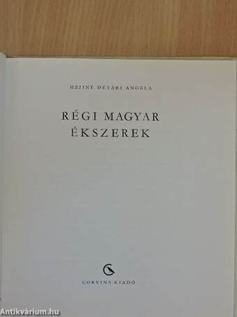 Régi magyar ékszerek