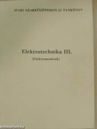 Elektrotechnika III.