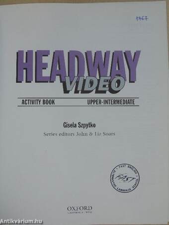 Headway Video - Upper-Intermediate - Activity Book