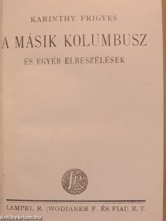 A másik Kolumbusz/Szergiusz/A Vénusz bünügy