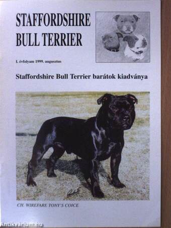 Staffordshire Bull Terrier 1999. augusztus