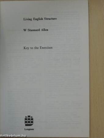 Living English Structure Answer Key