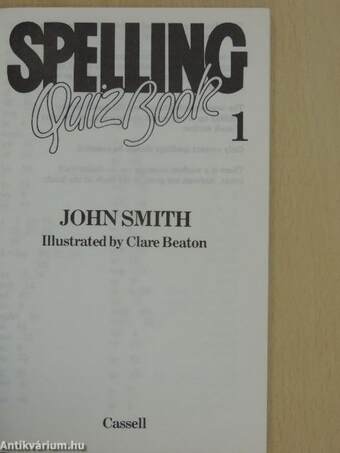 Spelling - Quiz Book 1