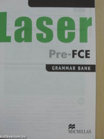 Laser - Pre-FCE - Grammar Bank