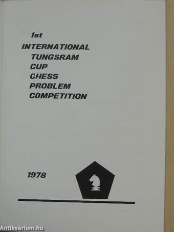 1st International Tungsram Cup Chess Problem Competition 1978