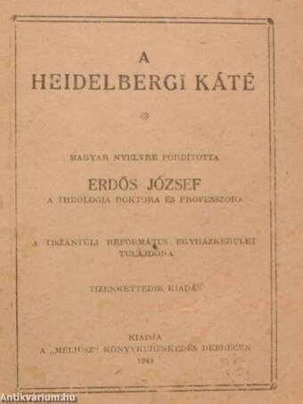 A heidelbergi káté