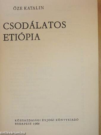 Csodálatos Etiópia