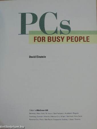 PCs for busy people