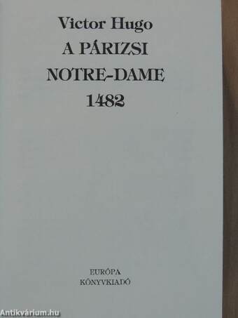 A párizsi Notre-Dame 1482