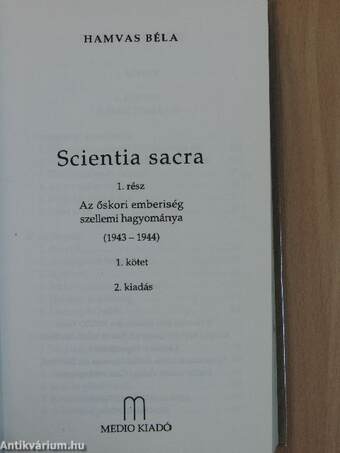 Scientia sacra I. (töredék)