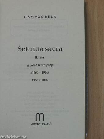 Scientia sacra III. (töredék)