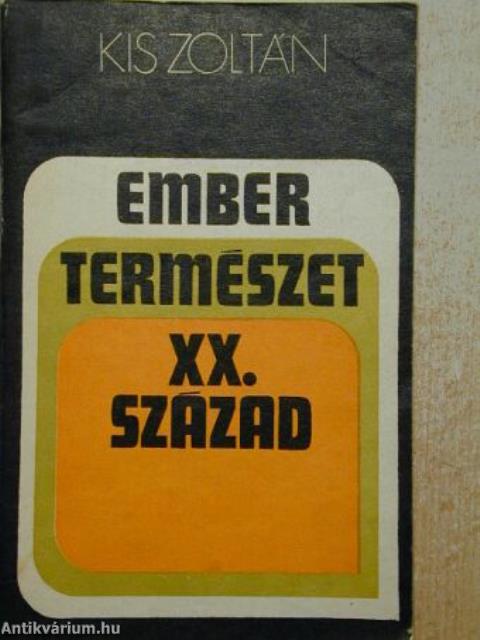 Ember, természet, XX. század