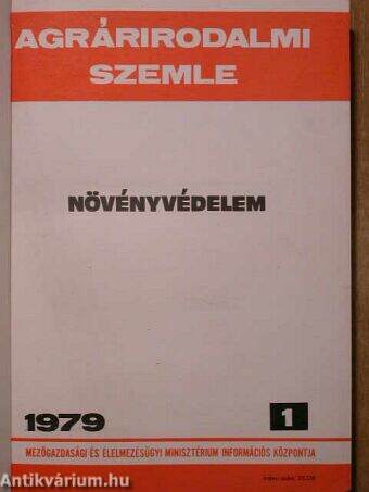 Agrárirodalmi Szemle 1979/1-12.