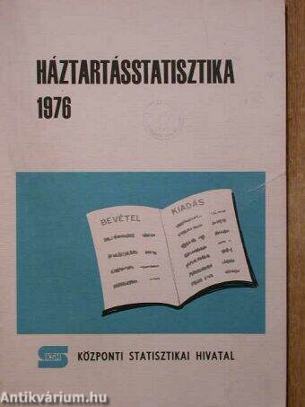 Háztartásstatisztika 1976.