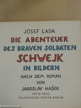 Die Abenteuer des Braven Soldaten Schwejk in Bildern