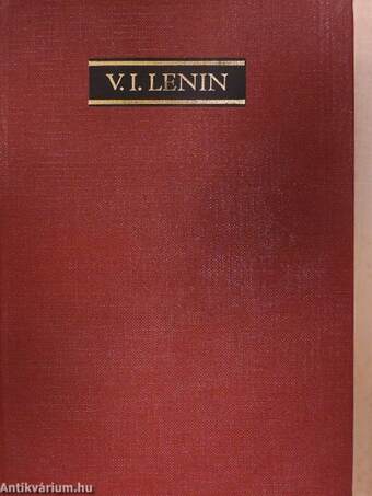 V. I. Lenin összes művei 30.