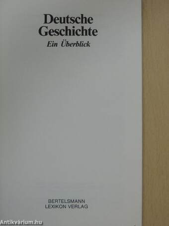 Deutsche Geschichte