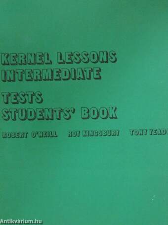 Kernel Lessons Intermediate - Tests Students' Book