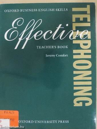 Effective Telephoning - Teacher's Book