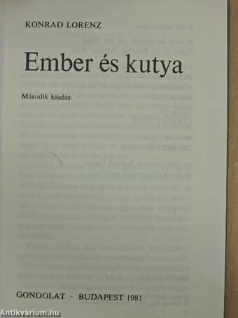 Ember és kutya