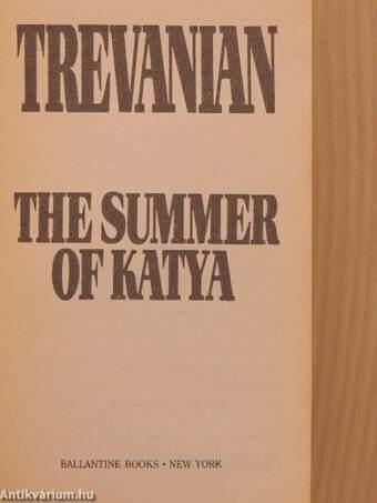 The Summer of Katya