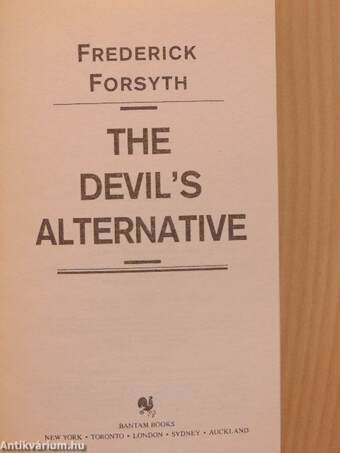 The Devil's Alternative