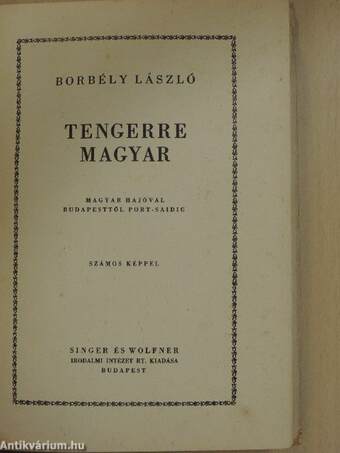 Tengerre magyar