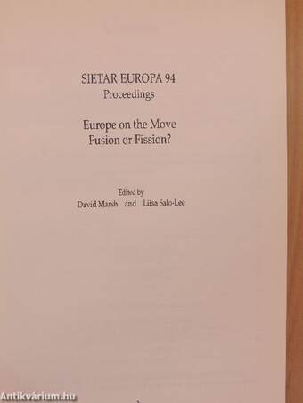 Sietar Europa 94 Proceedings