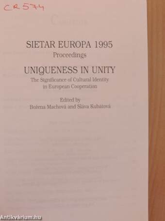 Sietar Europa 1995 Proceedings