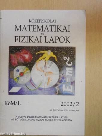 Középiskolai matematikai és fizikai lapok 2002. február