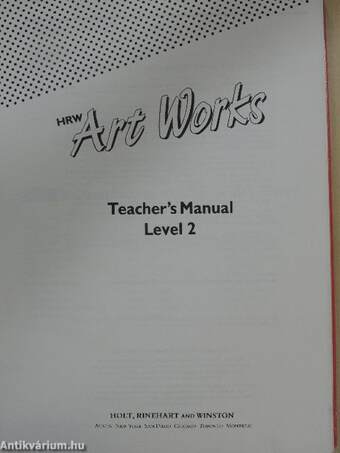 HRW Art Works - Teacher's Manual Level 2