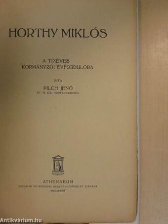 Horthy Miklós