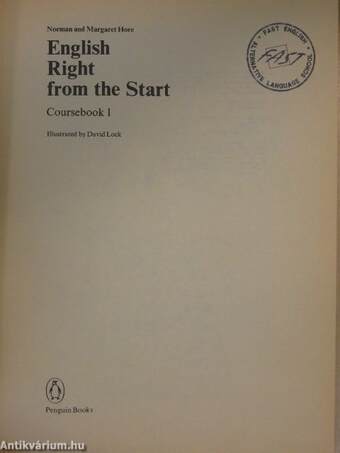 English Right from the Start - Coursebook 1