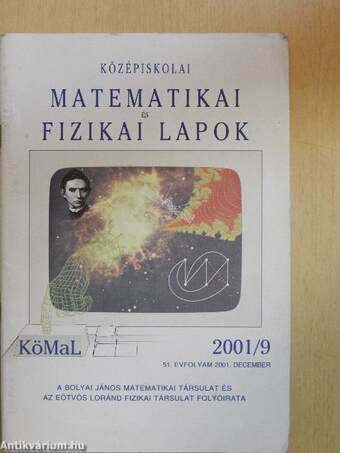 Középiskolai matematikai és fizikai lapok 2001. december