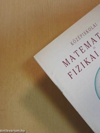 Középiskolai matematikai és fizikai lapok 2000. október