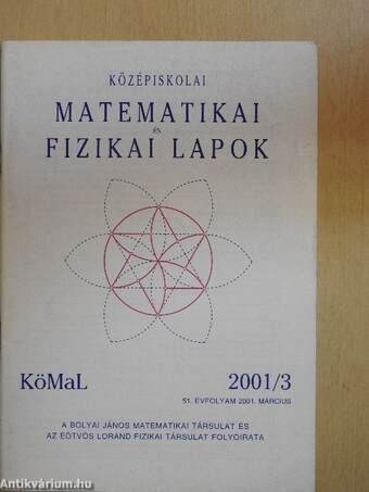 Középiskolai matematikai és fizikai lapok 2001. március