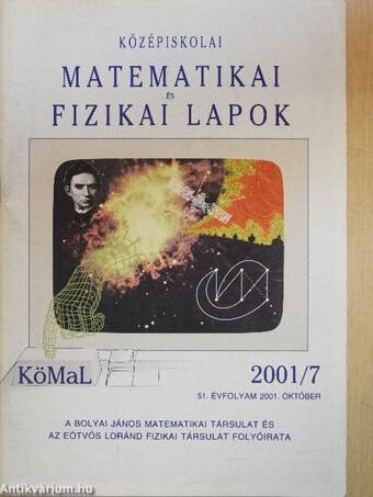 Középiskolai matematikai és fizikai lapok 2001. október