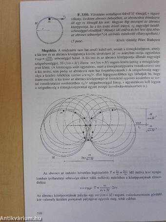 Középiskolai matematikai és fizikai lapok 2000. november