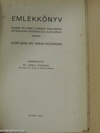 Emlékkönyv