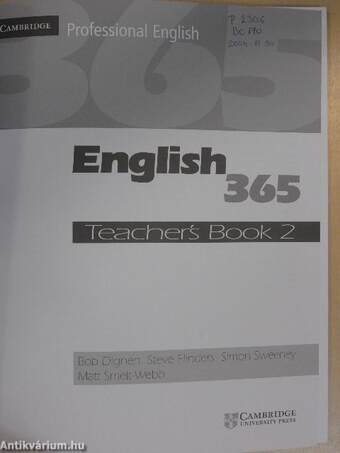 English 365 - Teacher's Book 2