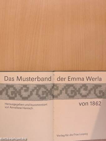 Das Musterband der Emma Werla von 1862