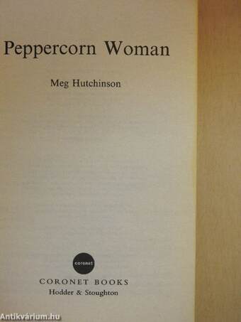 Peppercorn Woman