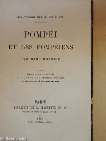 Pompéi et les Pompéiens