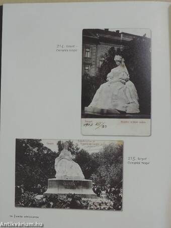 Erzsébet királyné emlékezete képeslapokon