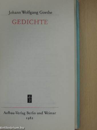 Gedichte