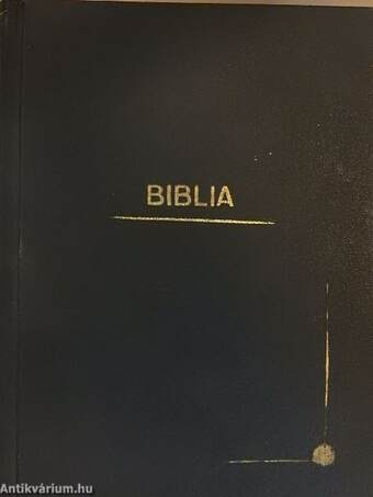 Biblia (rossz állapotú)