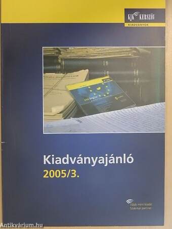 Kiadványajánló 2005/3.