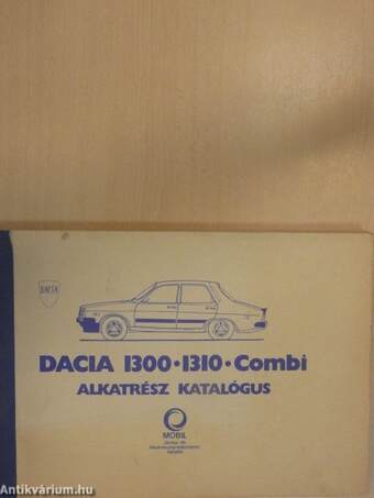 Dacia 1300, 1310 Combi alkatrész katalógus I-II.