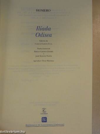 Ilíada/Odisea